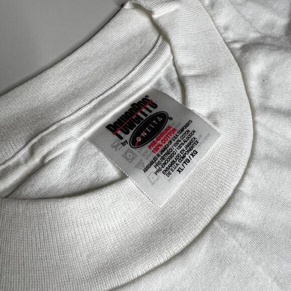 Vintage 90s Moose’s San Francisco T-Shirt XL Deadstock White Graphic Tee USA - Picture 3 of 7